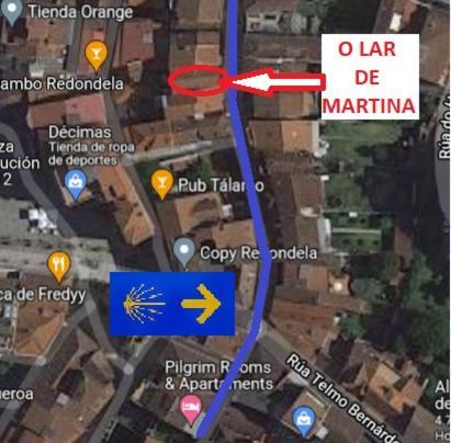 Апартаменты O Lar De Martina Редондела Экстерьер фото